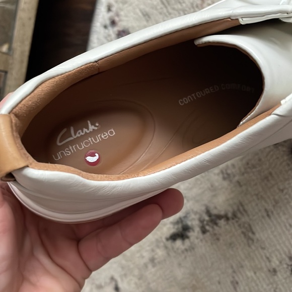 New Clark white sneakers, size 9 - Picture 10 of 12